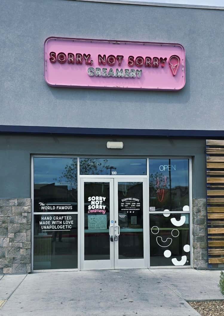 Sorry Not Sorry Creamery - Inspirada