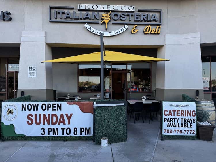Prosecco Italian Osteria