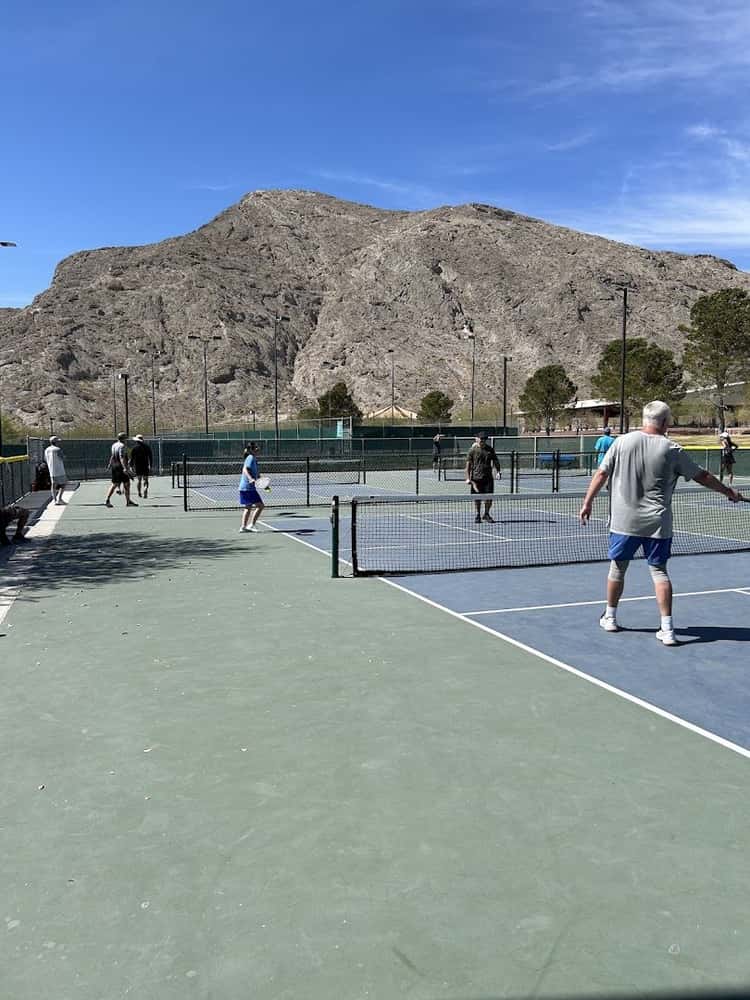 Lone Mountain Park Pickleball courts