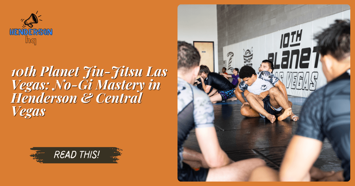10th Planet Jiu‐Jitsu Las Vegas: No‐Gi Mastery in Henderson & Central Vegas