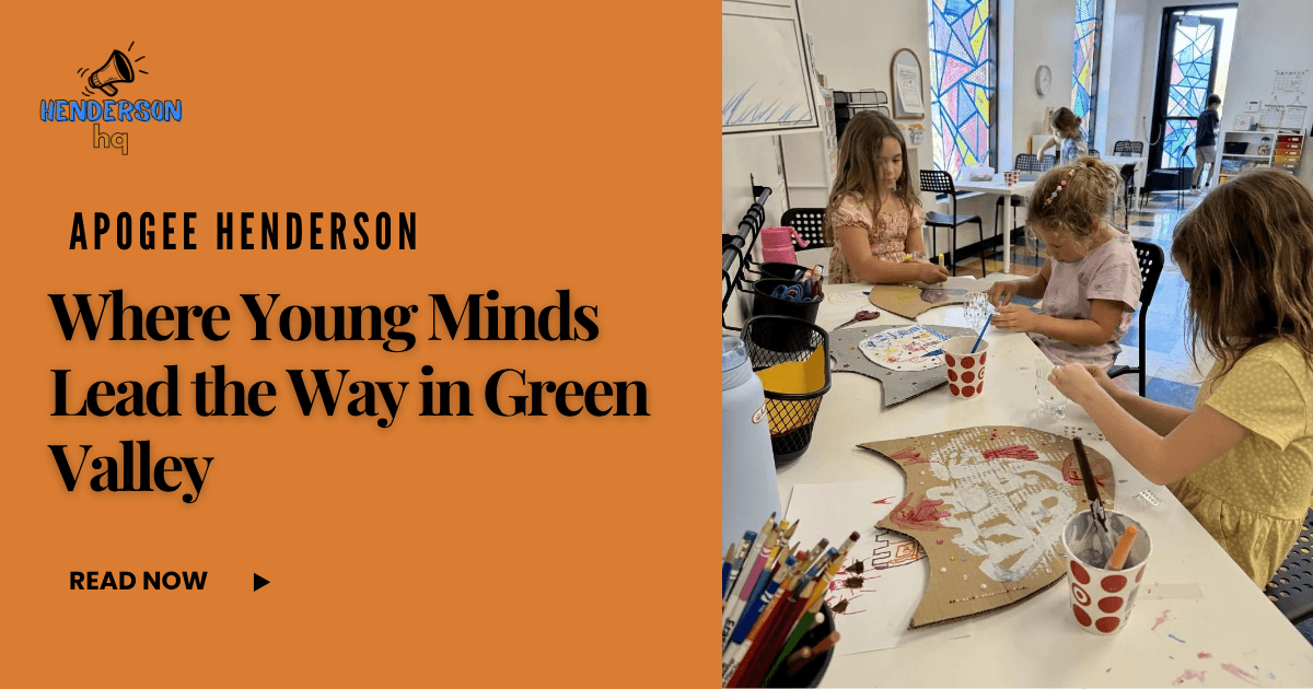 Apogee Henderson: Where Young Minds Lead the Way in Green Valley