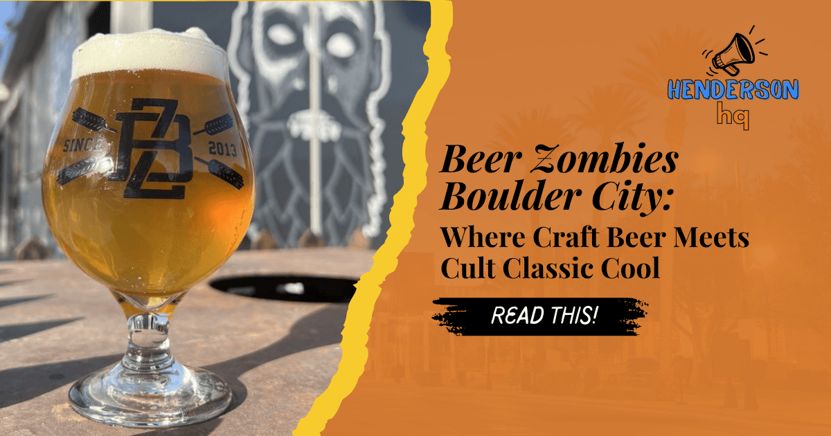 Beer Zombies Boulder City: Where Craft Beer Meets Cult Classic Cool