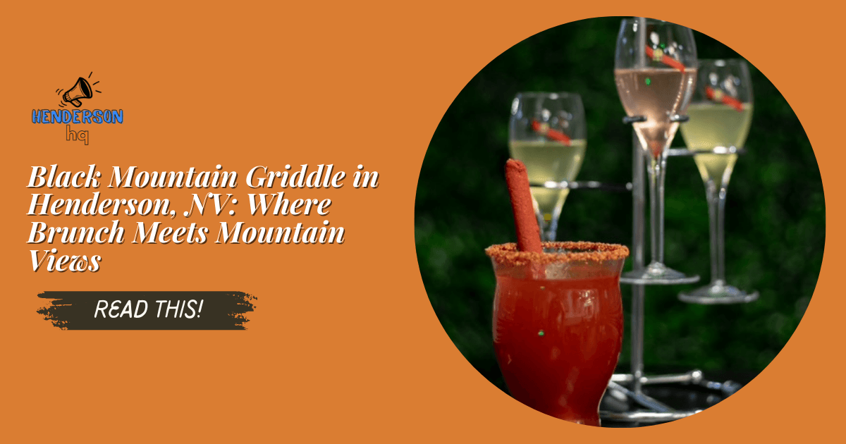 Black Mountain Griddle in Henderson, NV: Where Brunch Meets Mountain Views