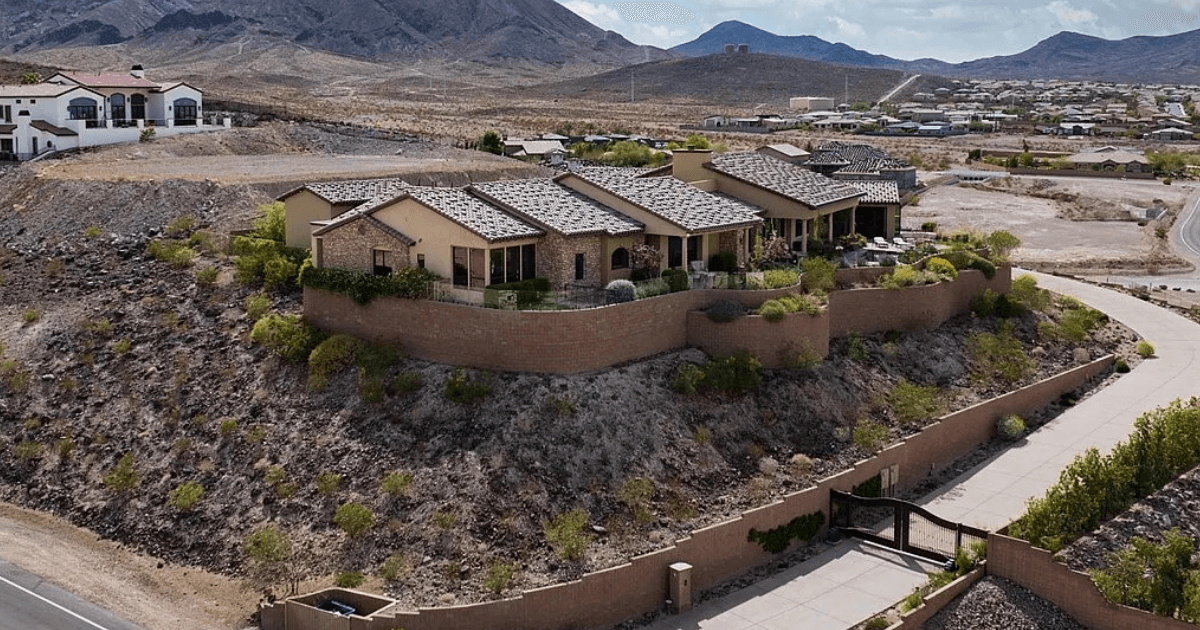 Desert Dreaming: $4.99M Estate at 1123 Christian Rd, Henderson Blends Luxe Living with Valley Views