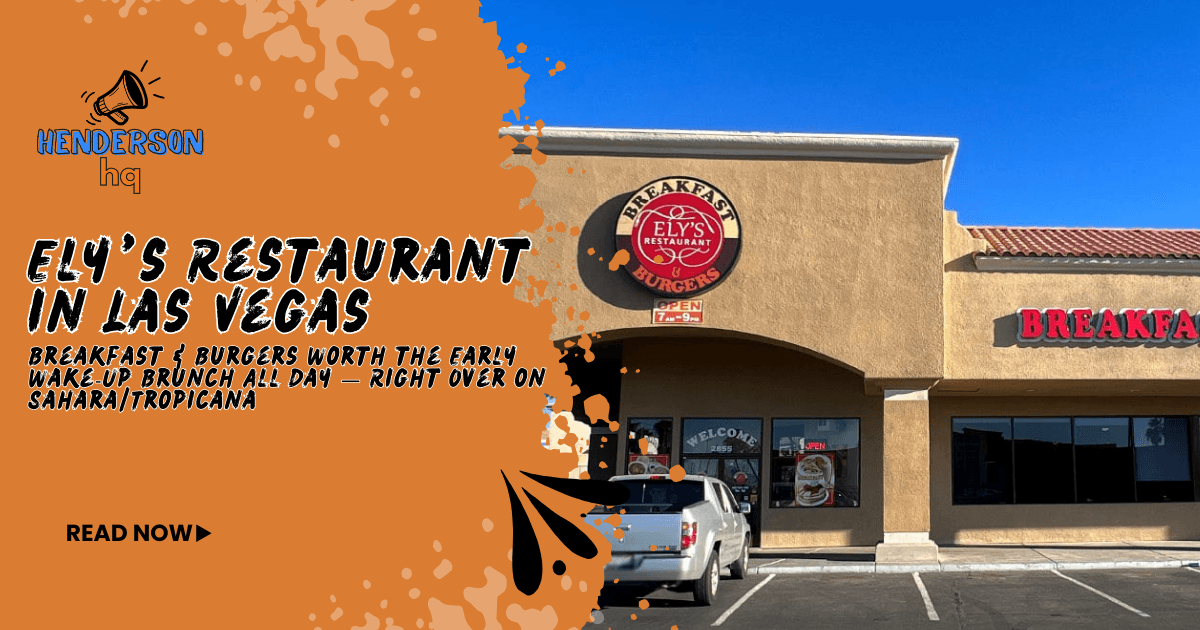 Ely’s Restaurant in Las Vegas