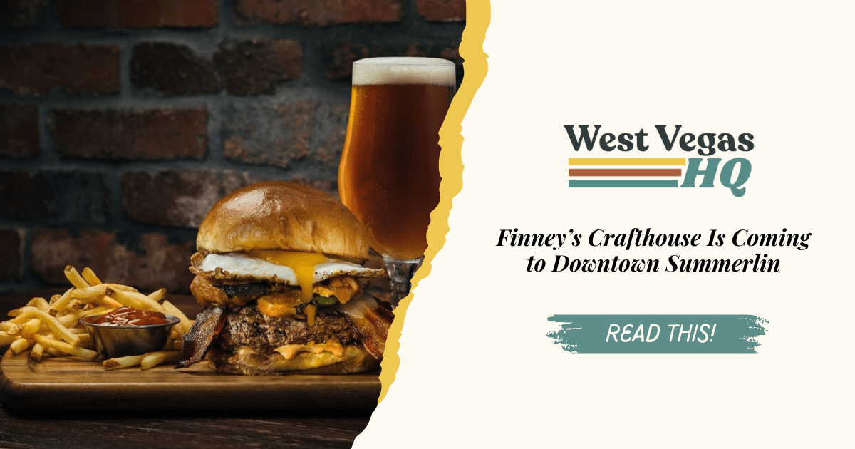 Finney’s Crafthouse Is Coming to Downtown Summerlin