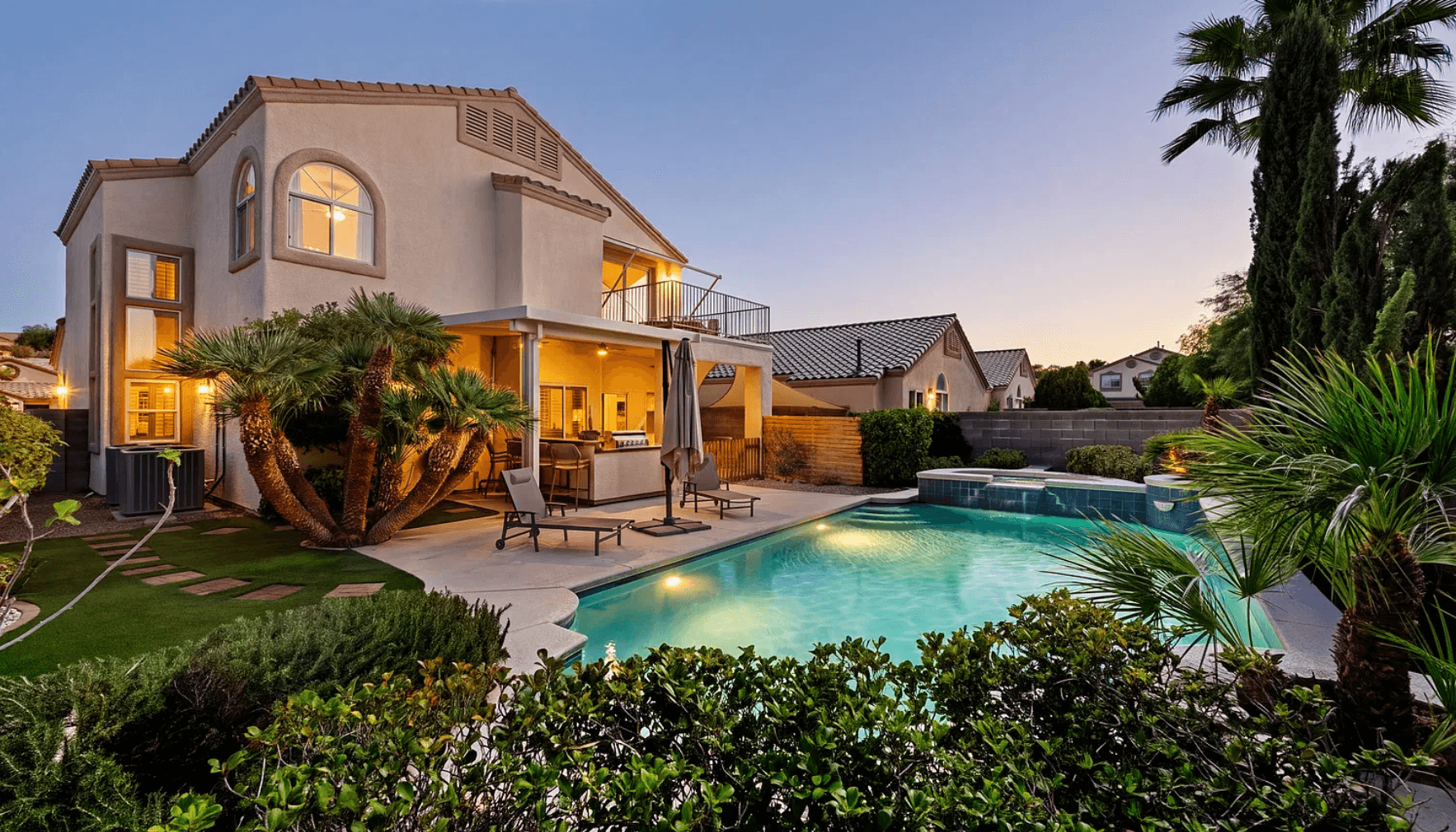 Henderson Home for Sale: Beautiful Seven Hills Home with Pool, Spa, and Mountain Views for $634,900