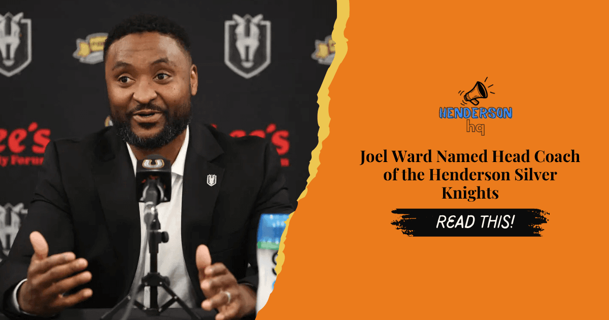 Joel Ward promoted to head coach of Henderson Silver Knights