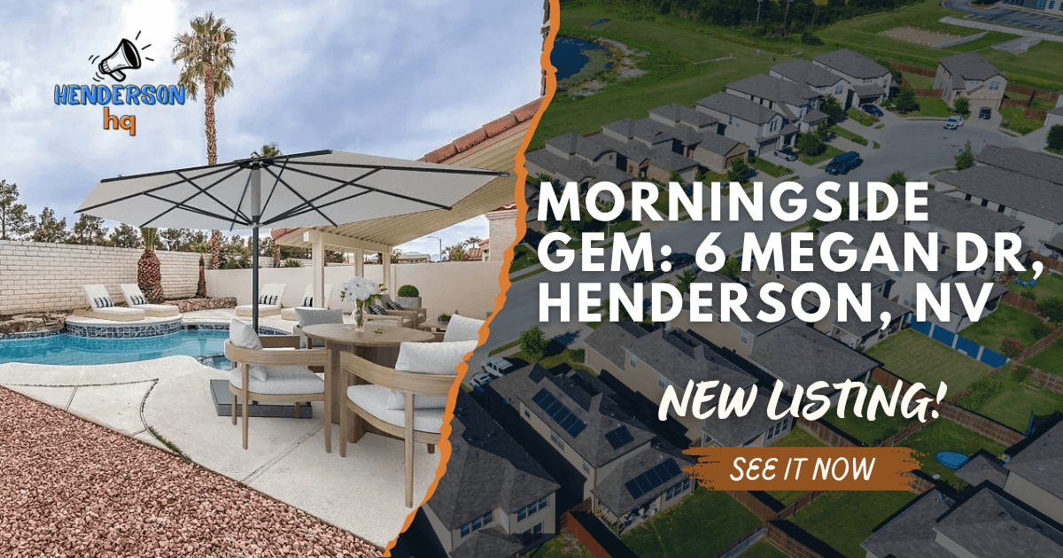 Morningside Gem: 6 Megan Dr, Henderson, NV