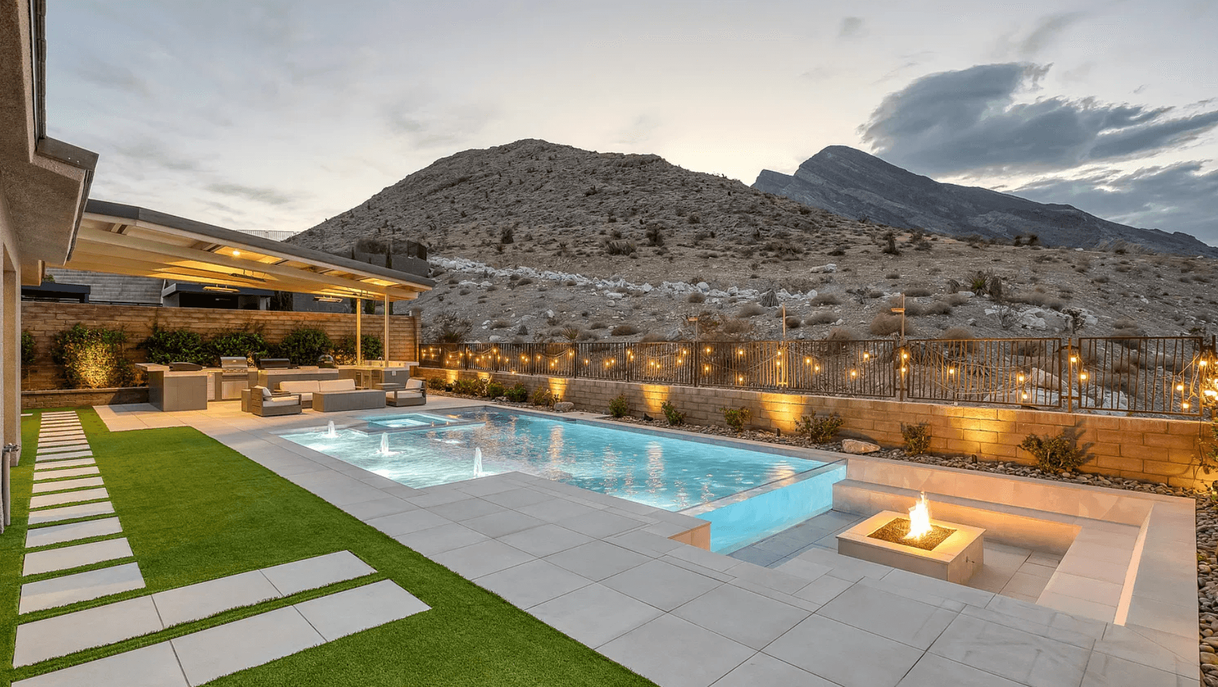 Summerlin Luxury Home for Sale: Stunning $2.4 Million Estate with Mountain Views and Resort-Style Living